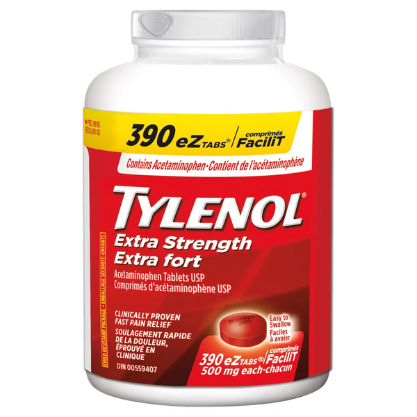 Tylenol Extra Fuerte 500 mg eZtabs - 390 comprimidos